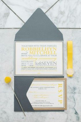 GREY AND YELLOW
