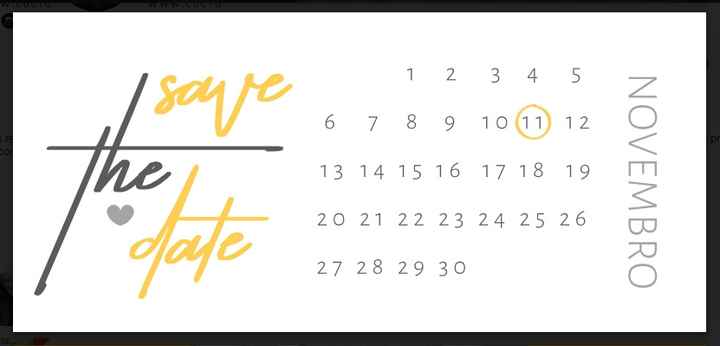 Save the date