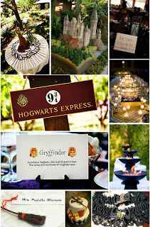 'pormenores' harry potter na festa - 1