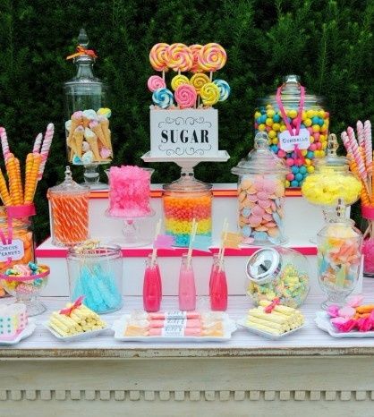 mesa de doces
