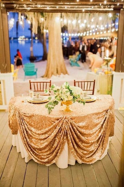 mesa de noivos