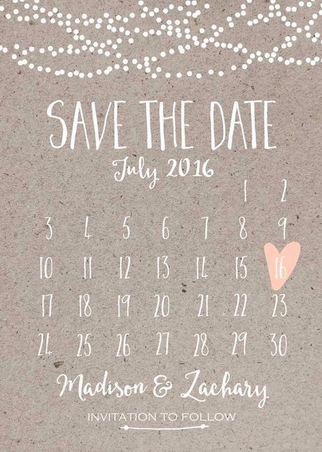 SAVE DE DATE