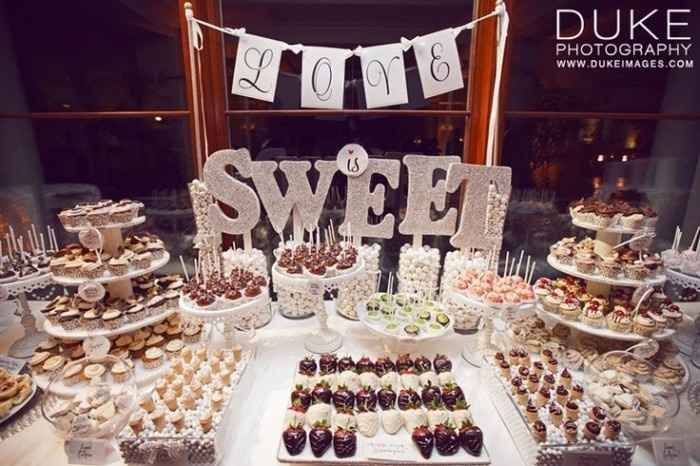 mesa de doces