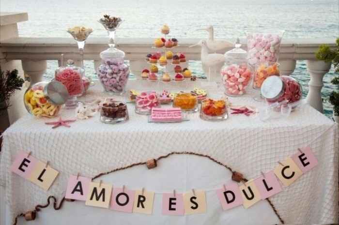 mesa de doces