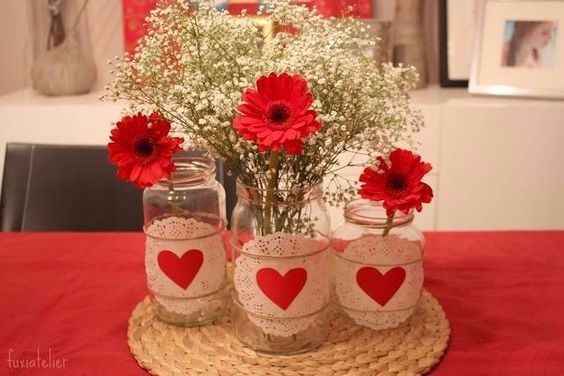 1. Centro de mesa DIY