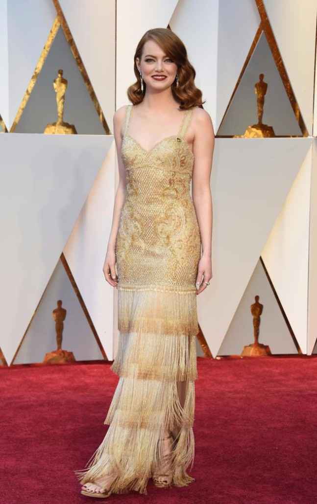 2) Emma Stone de Givenchy Alta Costura - o meu preferido : )