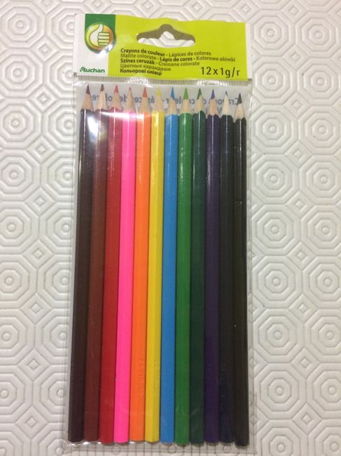 Lápis de cores - 1
