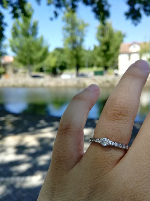 o anel de noivado 💍😍 3