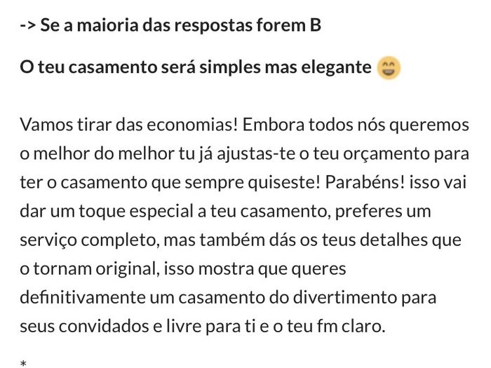 O meu casamento será simples mas elegante - 1