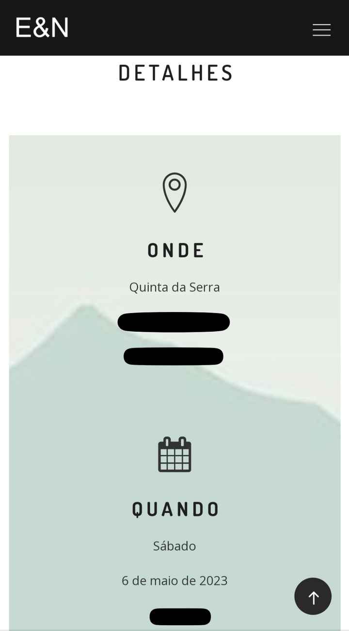 o nosso convite/site de casamento - 3