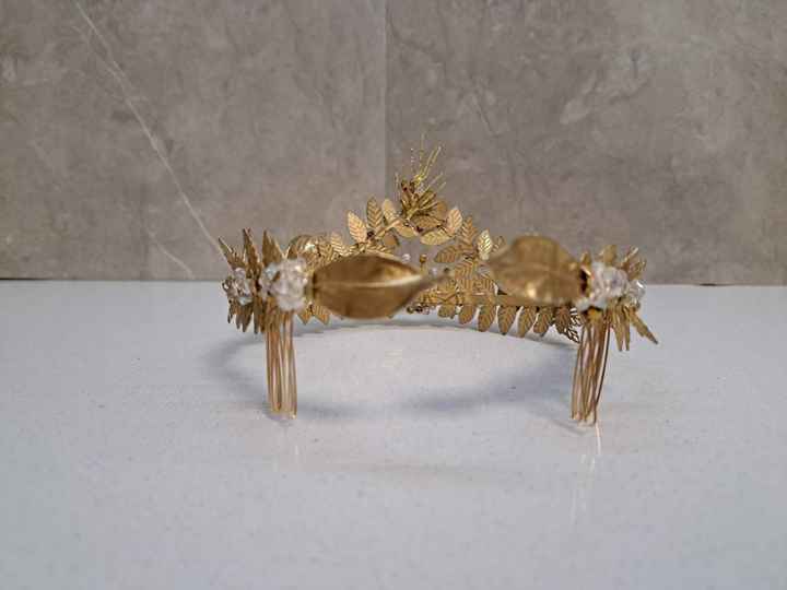 Tiara e brincos - 5