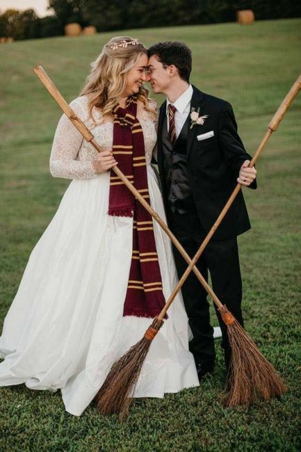 E se o meu casamento fosse… temático de Harry Potter 8