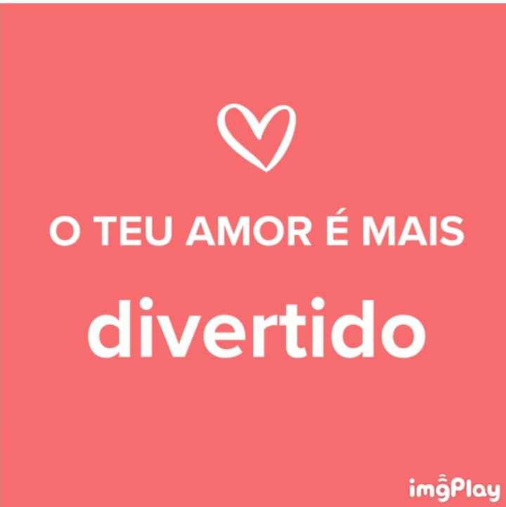 o amor é divertido - 1