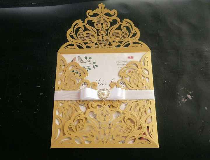  Os convites 😍😍 - 2