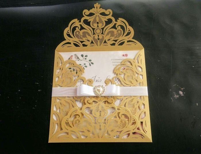  Os convites 😍😍 - 2