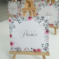 Alugo placas para mesas de casamento ou outros eventos - 1