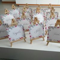 Alugo placas para mesas de casamento ou outros eventos - 2