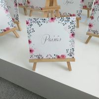 Alugo placas para mesas de casamento ou outros eventos - 3