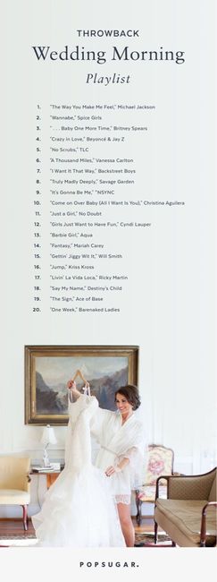 Playlist for wedding morning 👰🏼 - 1