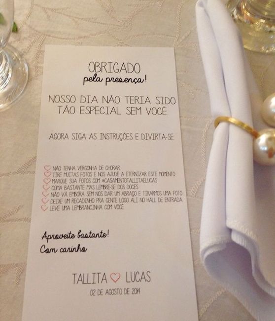 Menu sim ou não??? - 1