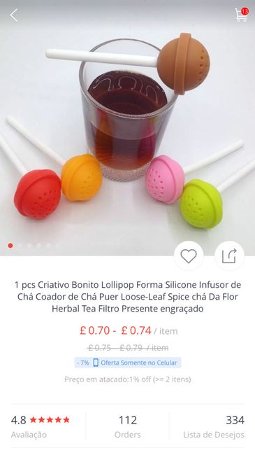 Infusores de chá ☕️ - 2