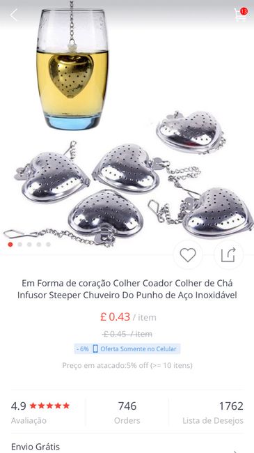 Infusores de chá ☕️ - 5