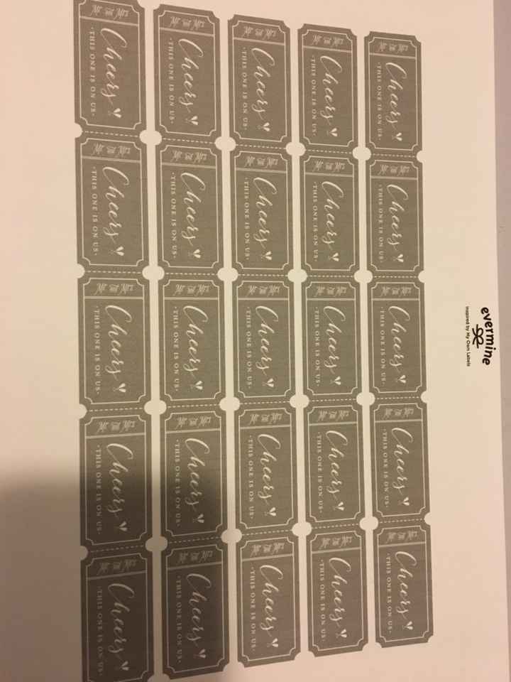 Drinks tokens 🍸 - 1