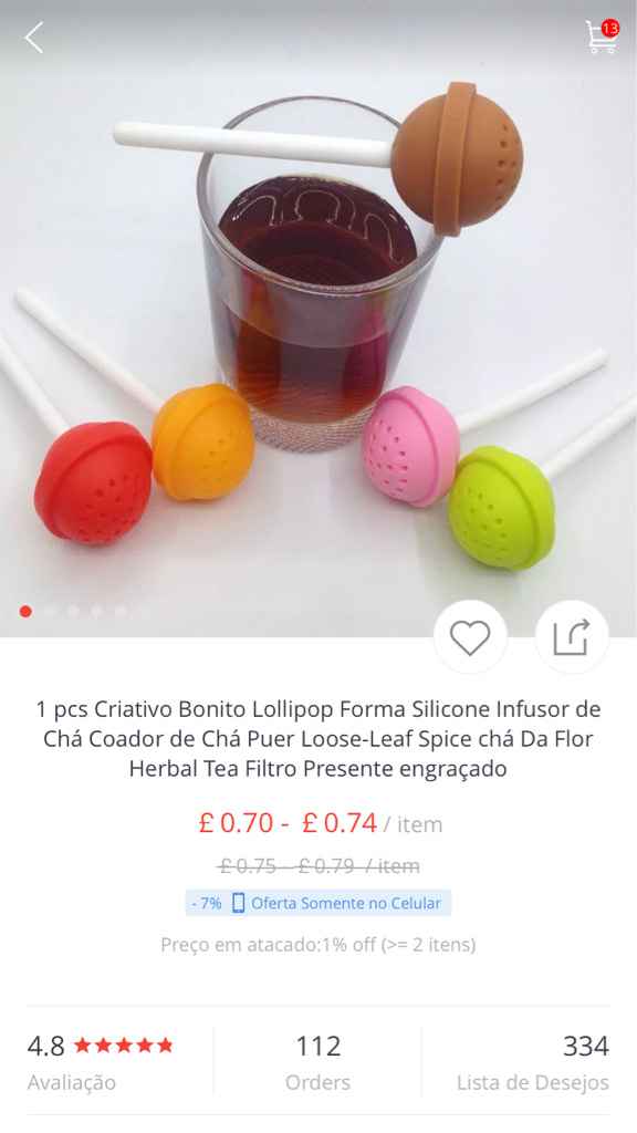 Infusores de chá ☕️ - 2