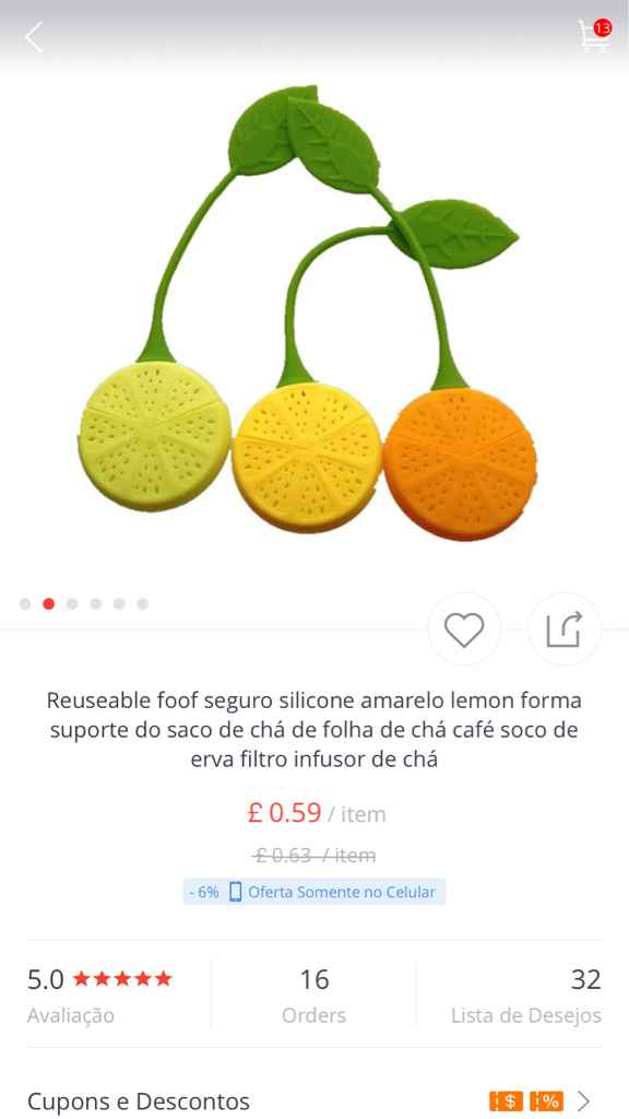 Infusores de chá ☕️ - 8