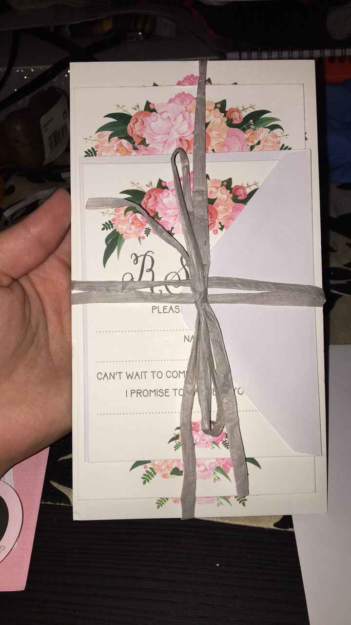 Mostrem-me o vosso convite de casamento - 1