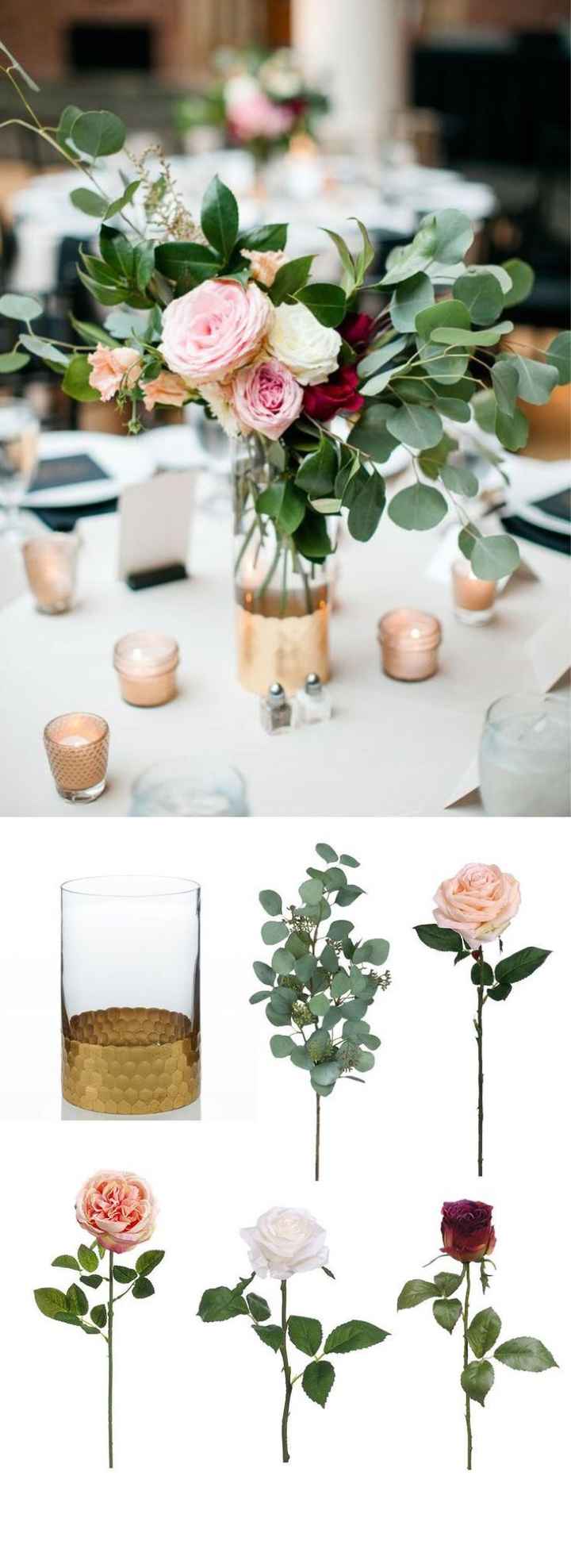  Centros de mesas com flores 😊 - 5