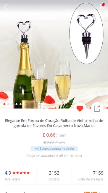 4 lembranças abaixo de uma 1£ /1€ 😍 - 2
