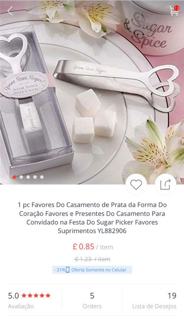 4 lembranças abaixo de uma 1£ /1€ 😍 - 4