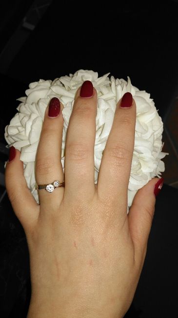 O meu lindo anel de noivado! - 1