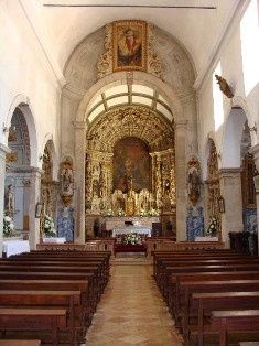 Interior da igreja