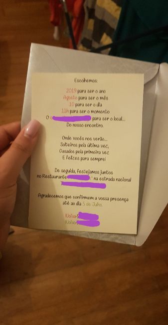 Saga da entrega dos convites - 4