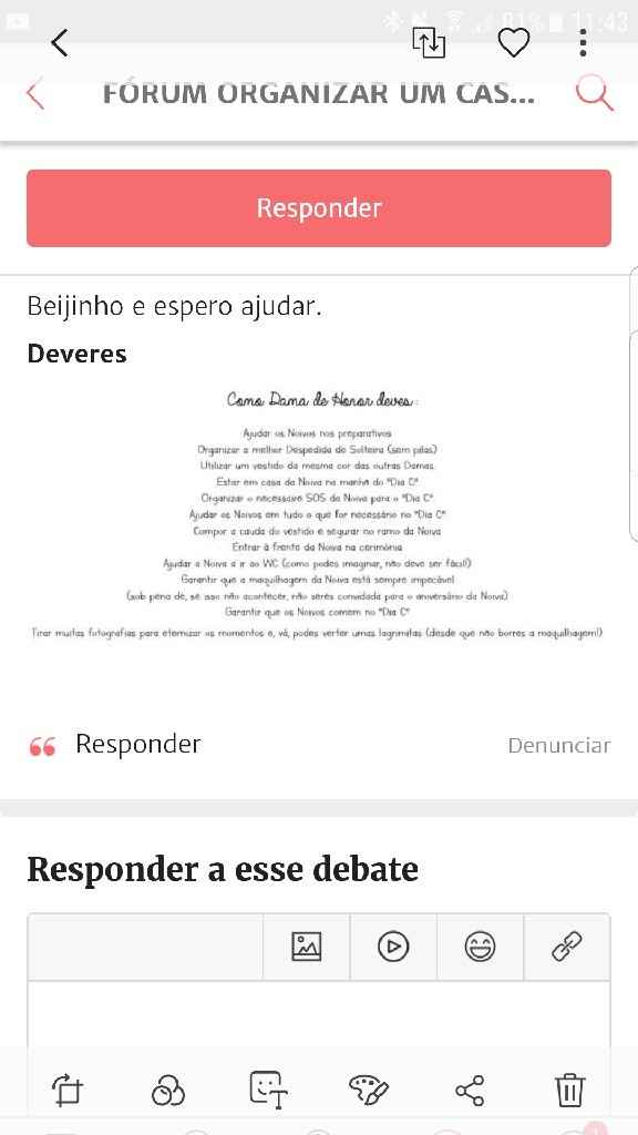 Convites damas de honor - 1