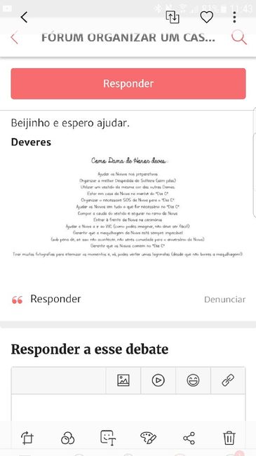 Convites damas de honor - 1