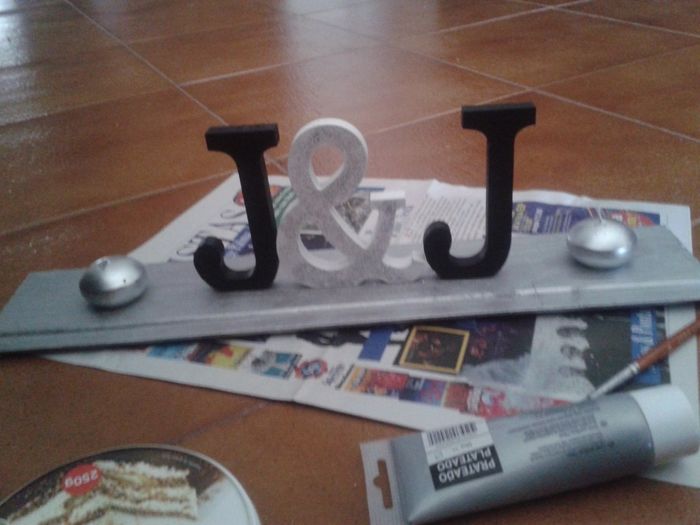 iniciais nomes com velas