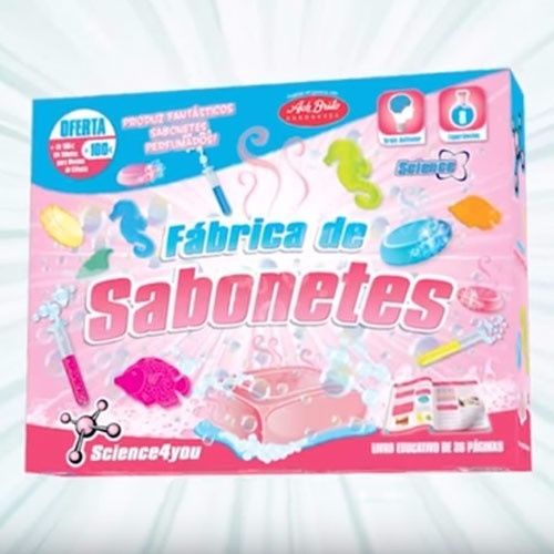 fábrica de sabonetes