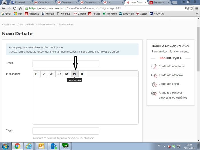 1º passo