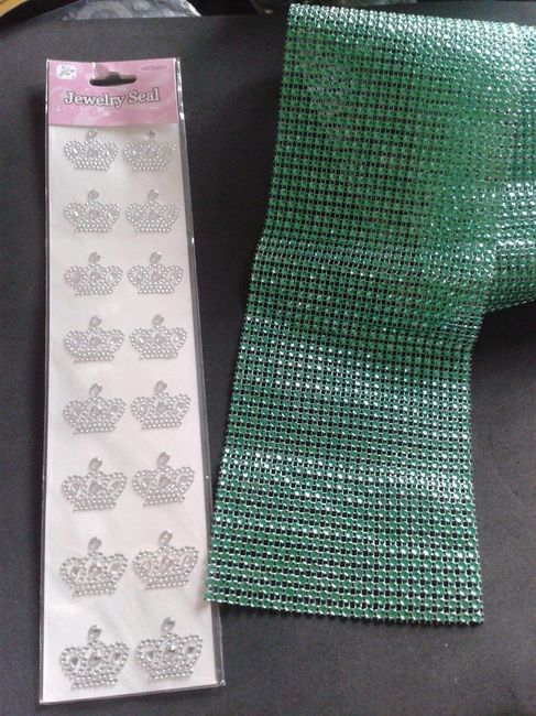 brilho para pé de bouquets
