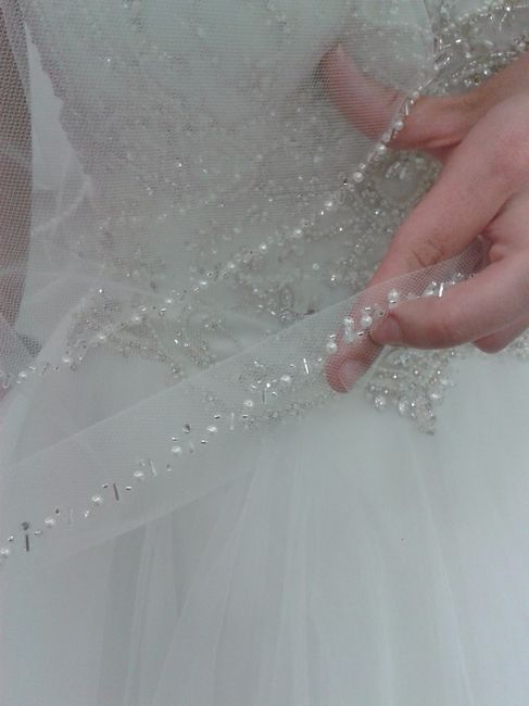 pormenor do véu e vestido