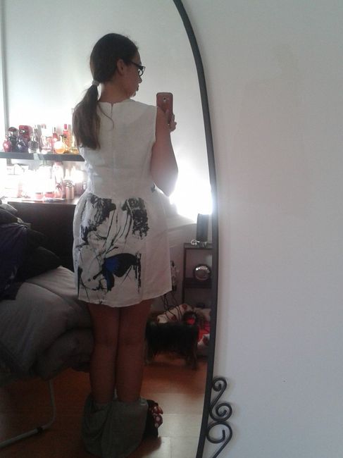 Vestido 3 - costas
