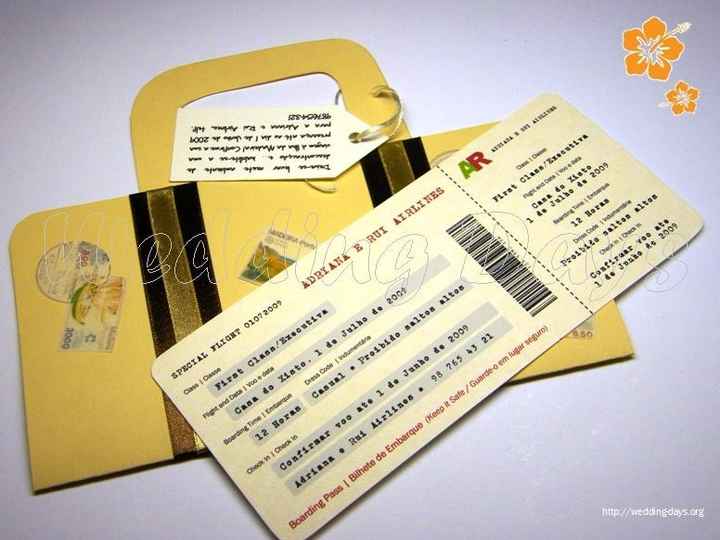 convite viagens
