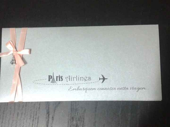 convite envelope