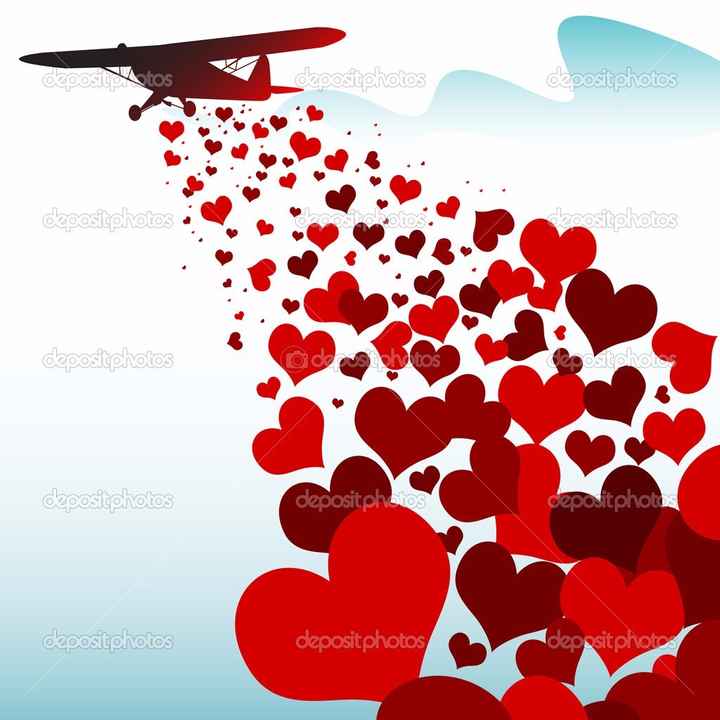 avião e amor 4