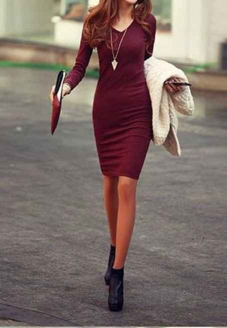 Vestido comprimento médio