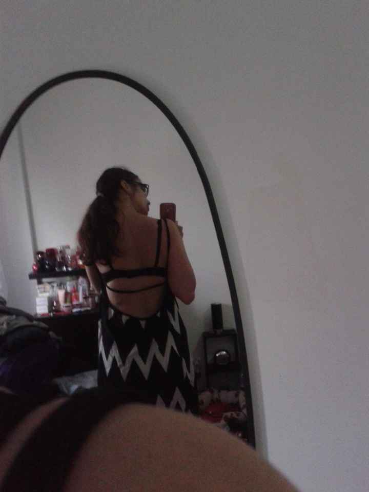 Vestido 1 - costas