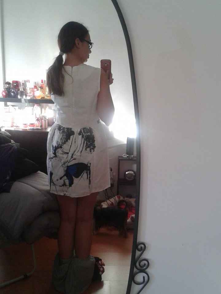 Vestido 3 - costas